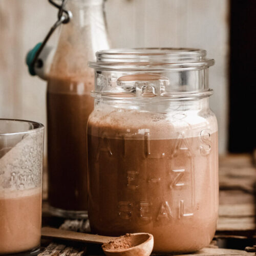 Cremiger Schokolade Smoothie Ohne Milch Oder Bananen Flowers In