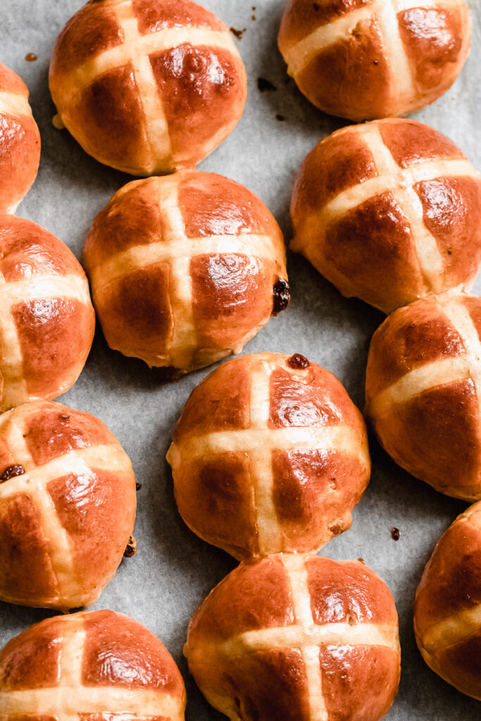 weiche hot cross buns