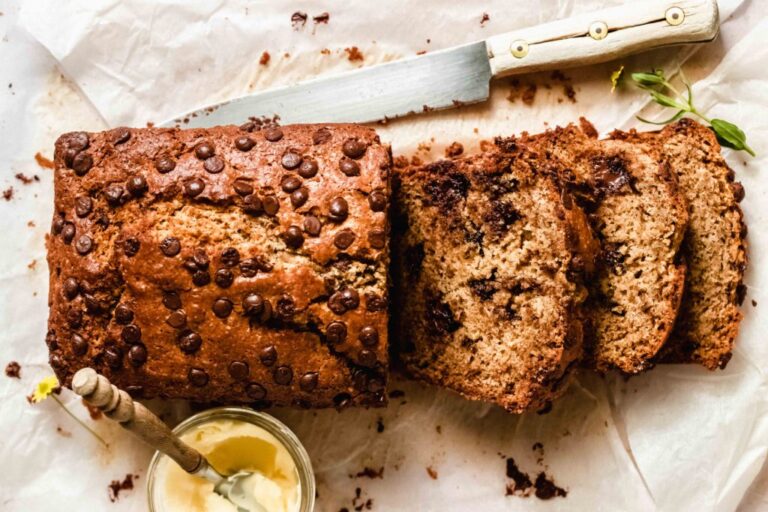 almond butter banana bread