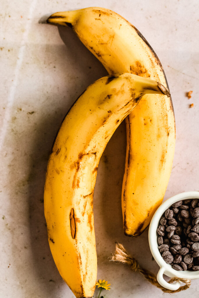 reife bananen für das beste bananenbrot