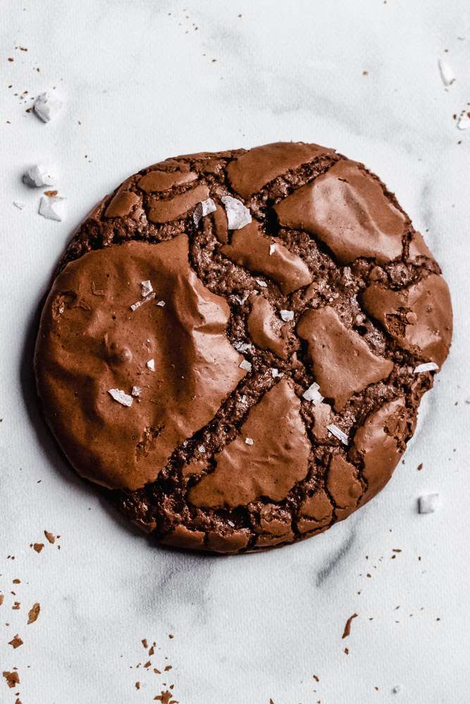 perfekte espresso brownie cookies