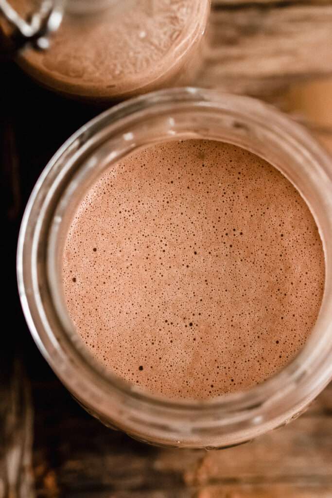 ultra creamy dairy-free chocolate smoothie without bananas