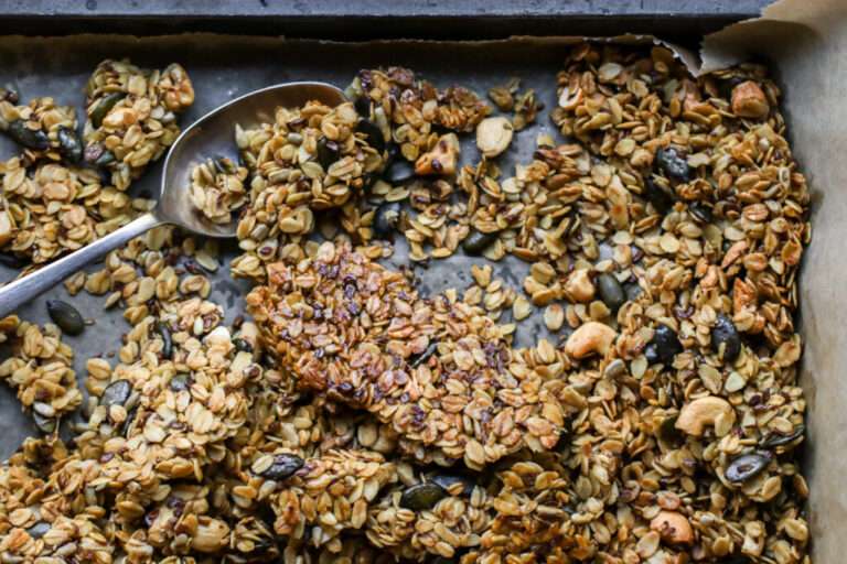 Homemade Granola with Olive Oil