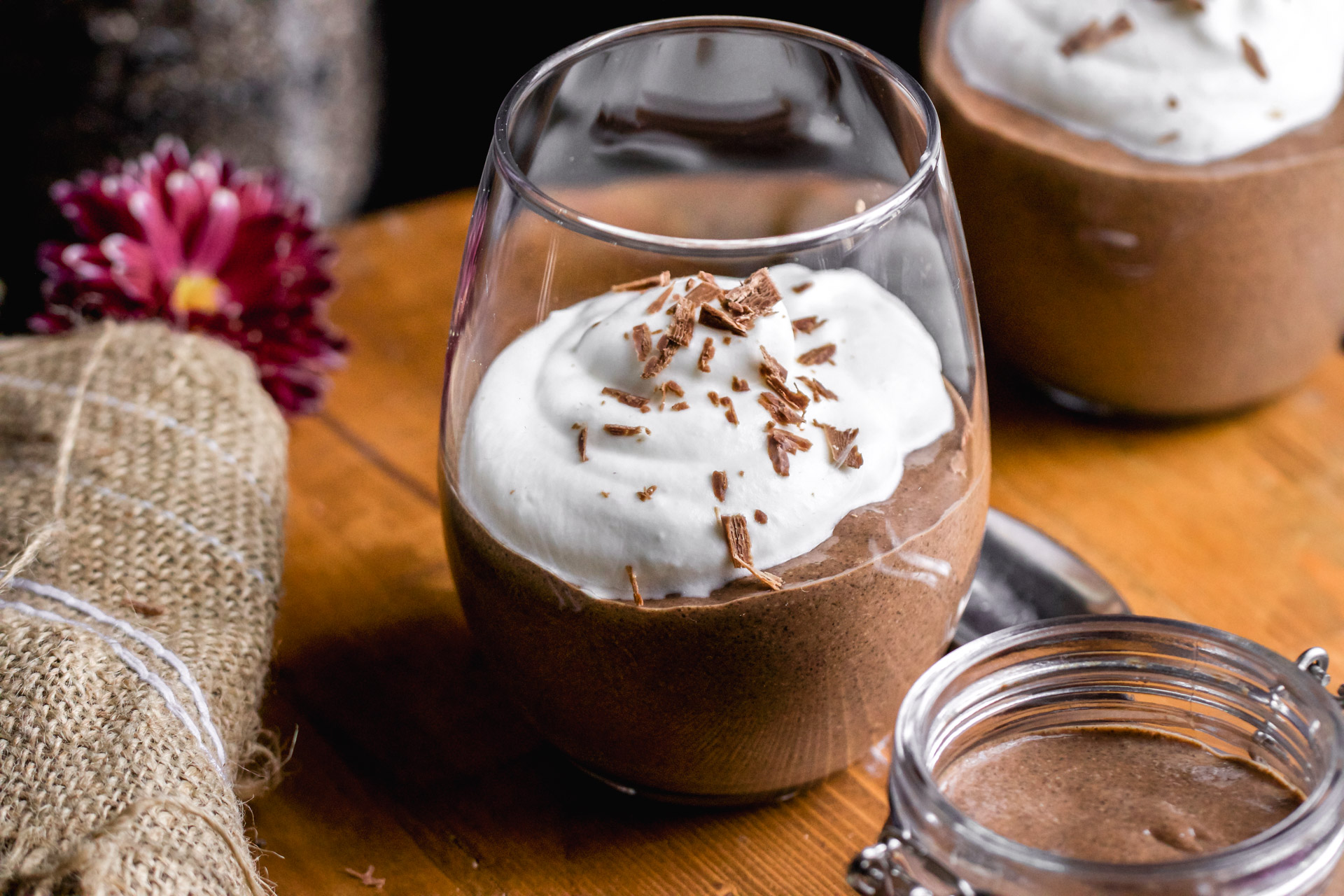 einfacher Chia Schokopudding